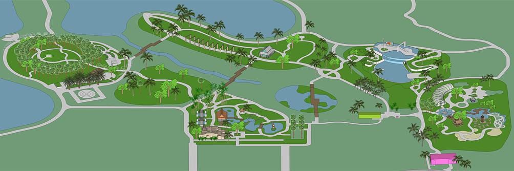 Зураг неаполь ботаникийн цэцэрлэг