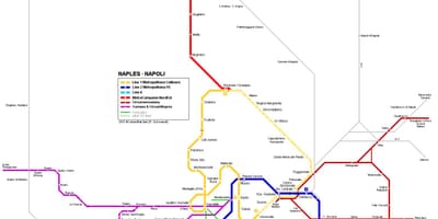 Наполи метроны газрын зураг